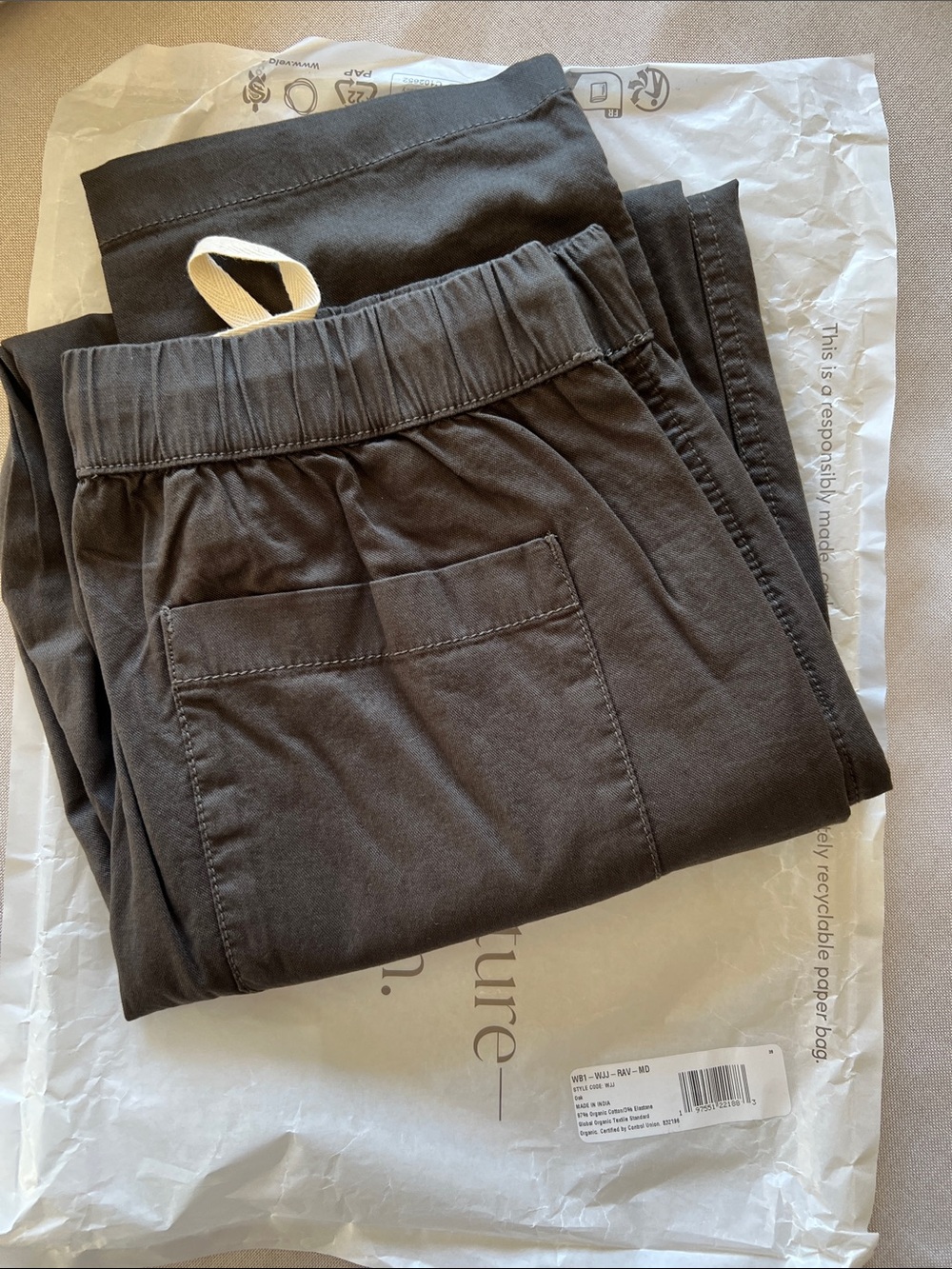 Pact Organic Daily Twill Pant Medium Oak - Picture 7 of 9